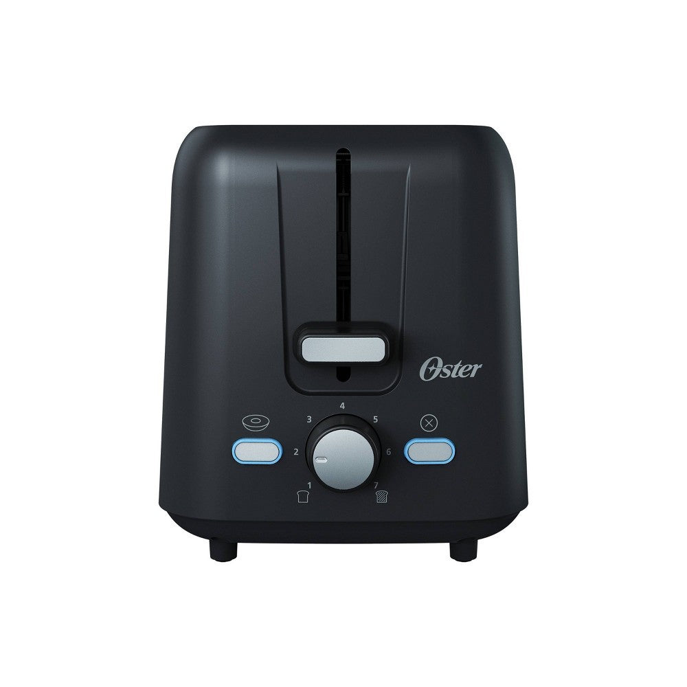 Oster 2-Slice Toaster with Extra-Wide Slots Black: 800W, Bagel & Toast Capabilities, 1-Year Warranty, Spot Clean - Bellso